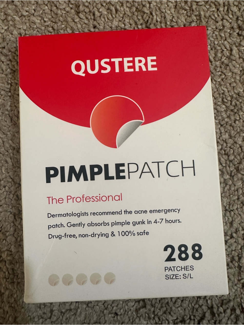 New In Box Qustere The Professional Pimple Patches 288 Count